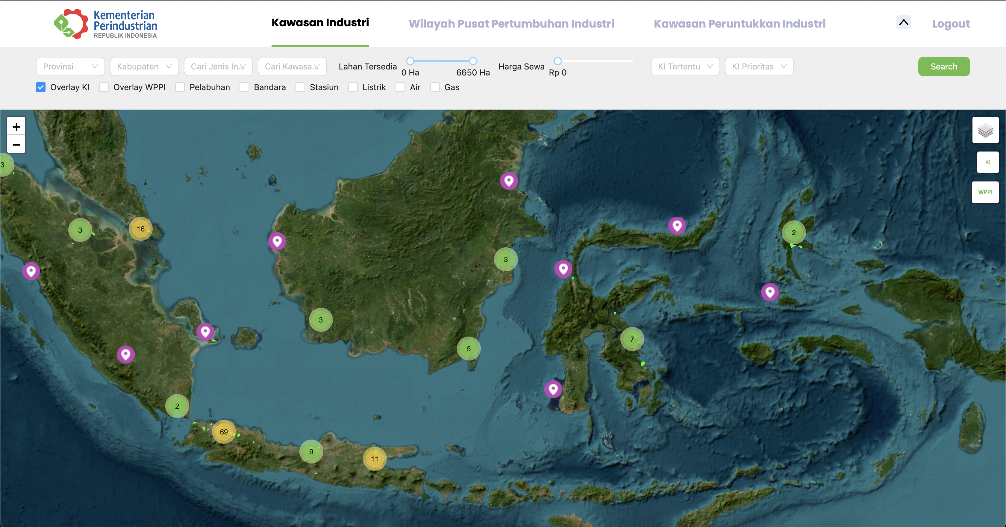 Sistem Perwilayahan Industri Nasional